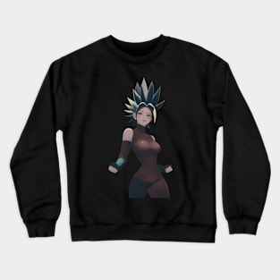 Dystopia Poster Caulifla Crewneck Sweatshirt